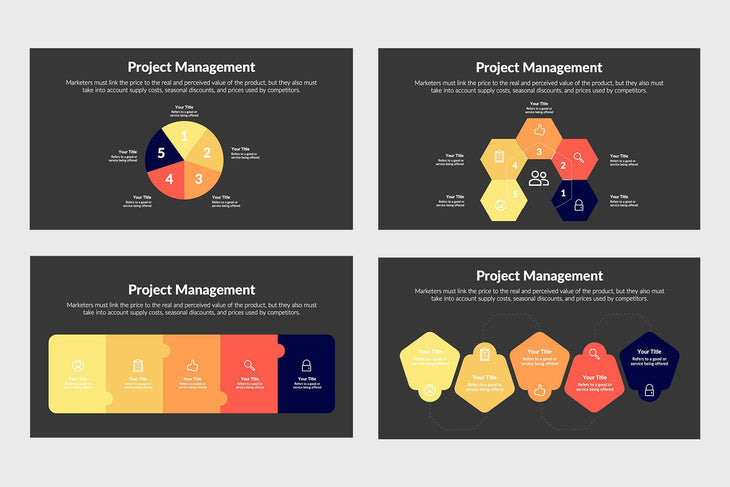 Project Management Diagrams Template-PowerPoint Template, Keynote Template, Google Slides Template PPT Infographics -Slidequest