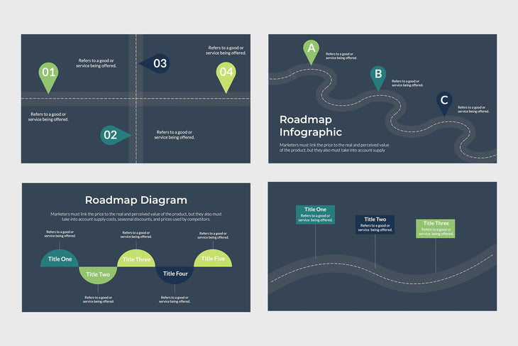 Product Roadmap Diagram - TheSlideQuest