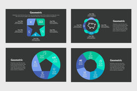 Geometric Infographics for Presentations-PowerPoint Template, Keynote Template, Google Slides Template PPT Infographics -Slidequest
