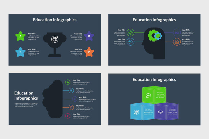 Education Infographics Templates-PowerPoint Template, Keynote Template, Google Slides Template PPT Infographics -Slidequest