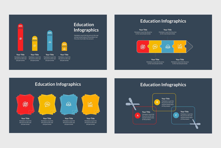 Education Diagrams-PowerPoint Template, Keynote Template, Google Slides Template PPT Infographics -Slidequest