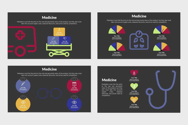 Medicine Infographics-PowerPoint Template, Keynote Template, Google Slides Template PPT Infographics -Slidequest