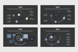 Spiral Infographics Template-PowerPoint Template, Keynote Template, Google Slides Template PPT Infographics -Slidequest