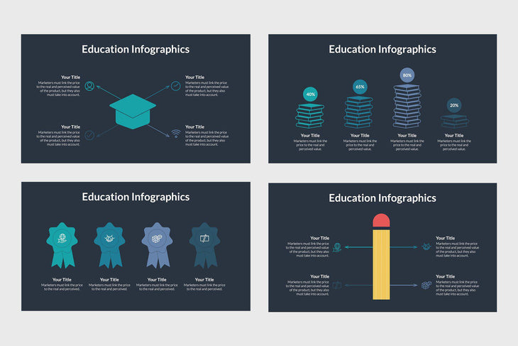 Education Infographics - TheSlideQuest