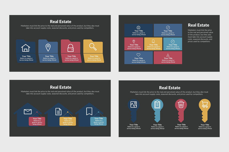 Real Estate Diagrams-PowerPoint Template, Keynote Template, Google Slides Template PPT Infographics -Slidequest