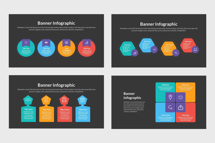 Business Banner Infographics-PowerPoint Template, Keynote Template, Google Slides Template PPT Infographics -Slidequest