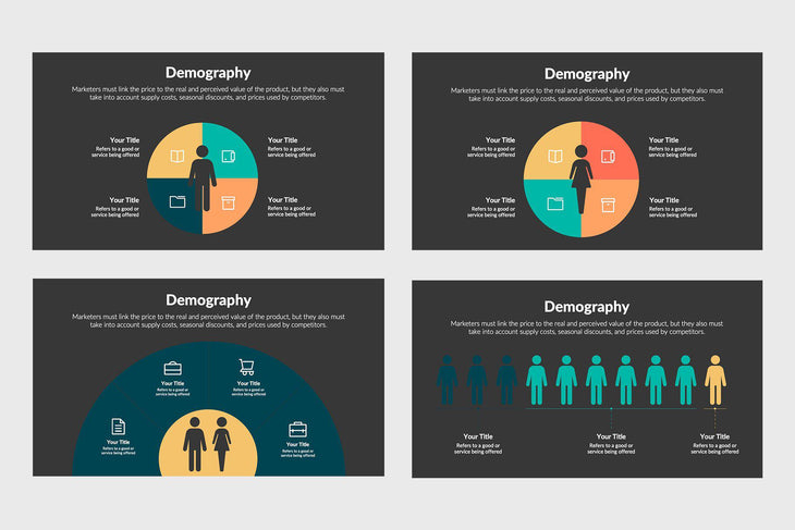 Demography Diagrams-PowerPoint Template, Keynote Template, Google Slides Template PPT Infographics -Slidequest