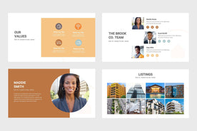 Brook Co Real Estate Google Slides-PowerPoint Template, Keynote Template, Google Slides Template PPT Infographics -Slidequest