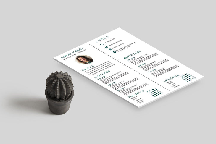 Corfu Resume Template-PowerPoint Template, Keynote Template, Google Slides Template PPT Infographics -Slidequest