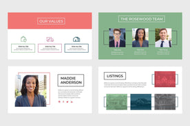 Rosewood Real Estate Keynote Template-PowerPoint Template, Keynote Template, Google Slides Template PPT Infographics -Slidequest