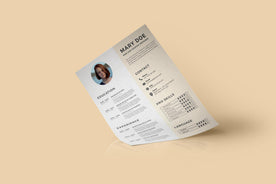 Sefiros Resume Template-PowerPoint Template, Keynote Template, Google Slides Template PPT Infographics -Slidequest