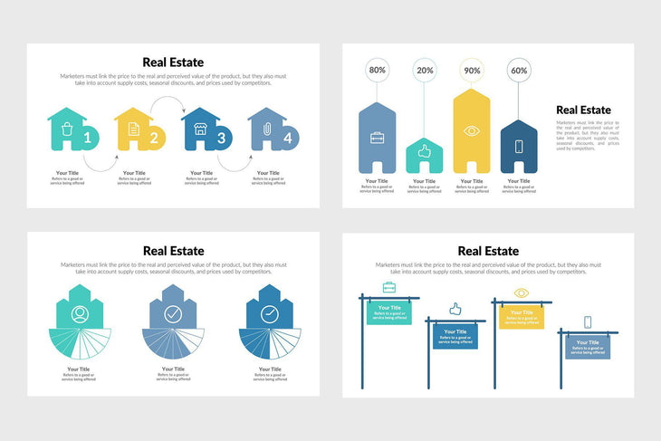 Real Estate Infographics-PowerPoint Template, Keynote Template, Google Slides Template PPT Infographics -Slidequest