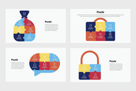 Puzzle Infographics-PowerPoint Template, Keynote Template, Google Slides Template PPT Infographics -Slidequest