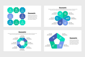 Geometric Infographics for Presentations-PowerPoint Template, Keynote Template, Google Slides Template PPT Infographics -Slidequest