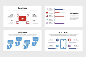 Social Media Vector Infographics Template-PowerPoint Template, Keynote Template, Google Slides Template PPT Infographics -Slidequest