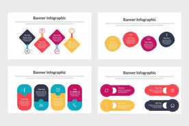 Banner Diagrams for Presentations-PowerPoint Template, Keynote Template, Google Slides Template PPT Infographics -Slidequest