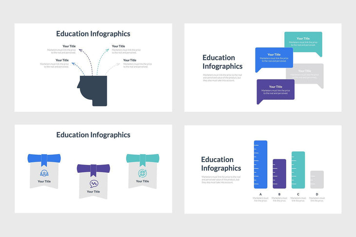 Education Infographics Template - TheSlideQuest