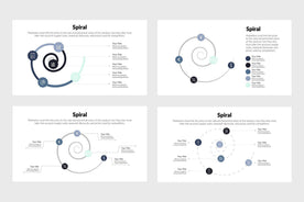 Spiral Infographics Template-PowerPoint Template, Keynote Template, Google Slides Template PPT Infographics -Slidequest