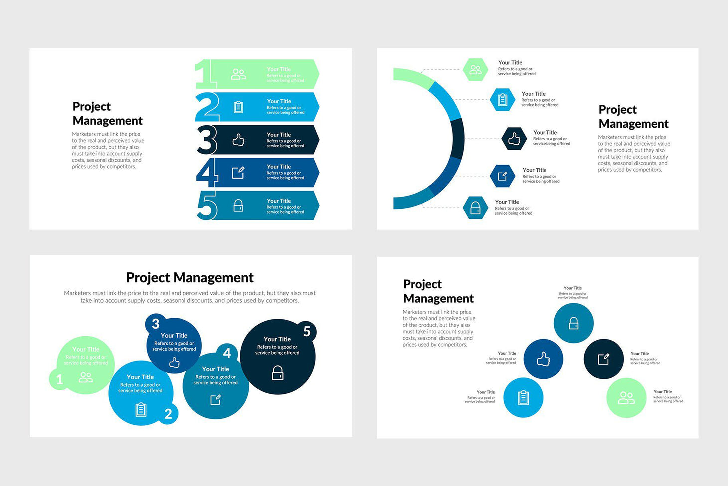 Project Management Infographics Template – Slidequest