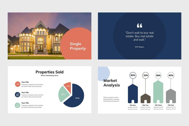 Five Stars Real Estate Keynote Template-PowerPoint Template, Keynote Template, Google Slides Template PPT Infographics -Slidequest