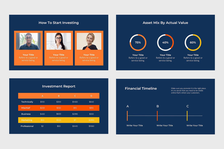 Performance Finance Google Slides-PowerPoint Template, Keynote Template, Google Slides Template PPT Infographics -Slidequest