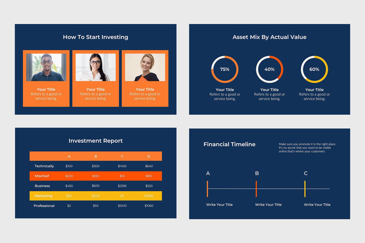 Performance Finance PowerPoint Template-PowerPoint Template, Keynote Template, Google Slides Template PPT Infographics -Slidequest