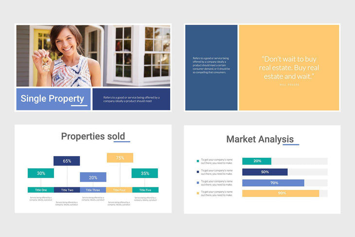 Realtor Real Estate PowerPoint Template-PowerPoint Template, Keynote Template, Google Slides Template PPT Infographics -Slidequest