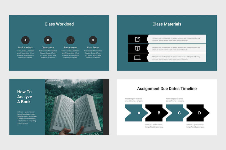 Think Education PowerPoint Template-PowerPoint Template, Keynote Template, Google Slides Template PPT Infographics -Slidequest