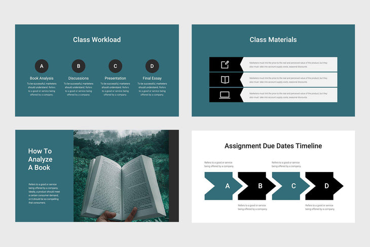 Think Education Keynote Template-PowerPoint Template, Keynote Template, Google Slides Template PPT Infographics -Slidequest