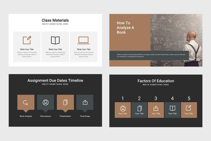 Advantage Education PowerPoint Template-PowerPoint Template, Keynote Template, Google Slides Template PPT Infographics -Slidequest