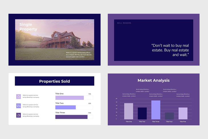 Brilliant Homes Real Estate Keynote Template-PowerPoint Template, Keynote Template, Google Slides Template PPT Infographics -Slidequest