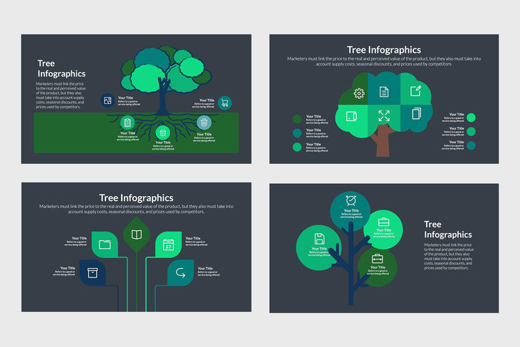 Tree Infographics-PowerPoint Template, Keynote Template, Google Slides Template PPT Infographics -Slidequest