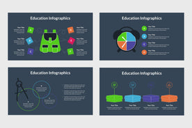 Education Infographics Templates-PowerPoint Template, Keynote Template, Google Slides Template PPT Infographics -Slidequest