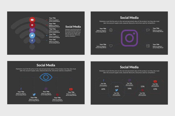 Social Media Infographics Template-PowerPoint Template, Keynote Template, Google Slides Template PPT Infographics -Slidequest