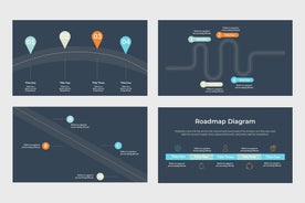 Simple Roadmap Template - TheSlideQuest