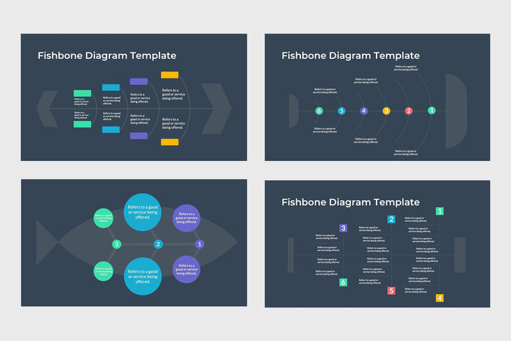 Cause and Effect Fishbone Diagram Template - TheSlideQuest