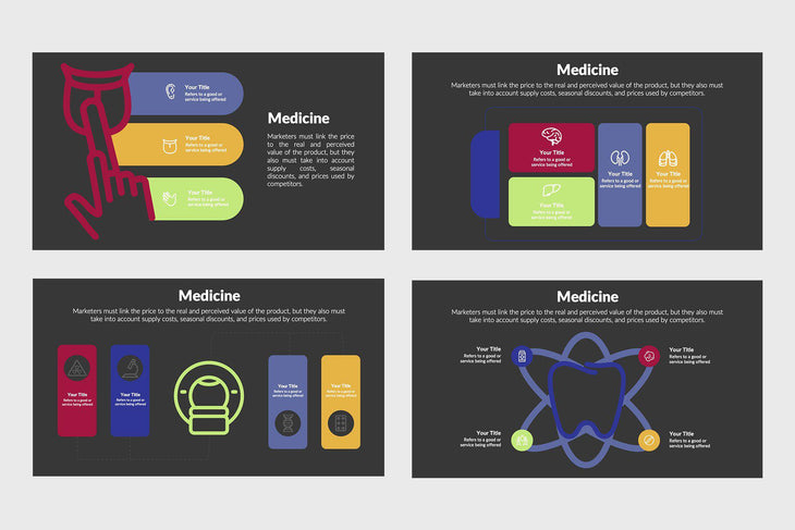 Medicine Infographics-PowerPoint Template, Keynote Template, Google Slides Template PPT Infographics -Slidequest