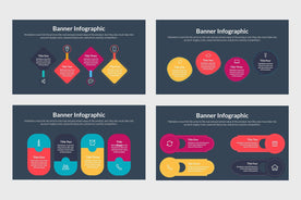 Banner Diagrams for Presentations-PowerPoint Template, Keynote Template, Google Slides Template PPT Infographics -Slidequest