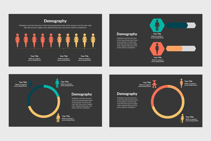 Demography Diagrams-PowerPoint Template, Keynote Template, Google Slides Template PPT Infographics -Slidequest