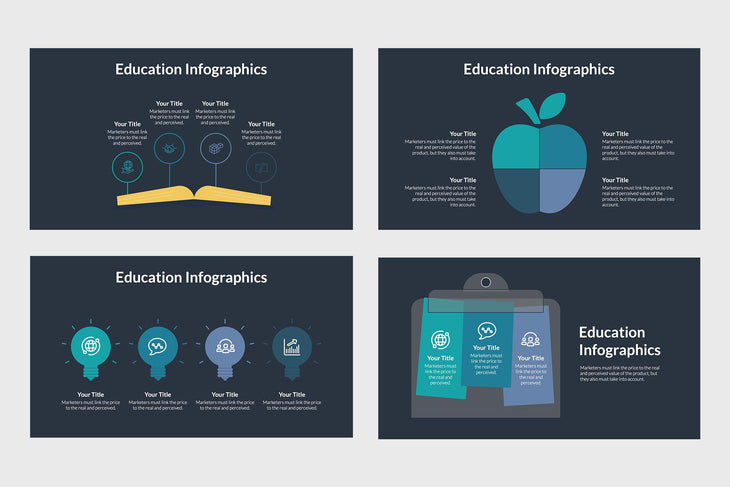 Education Infographics - TheSlideQuest