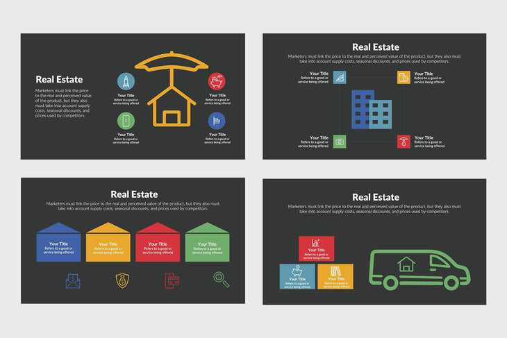 Real Estate Diagrams for PowerPoint-PowerPoint Template, Keynote Template, Google Slides Template PPT Infographics -Slidequest