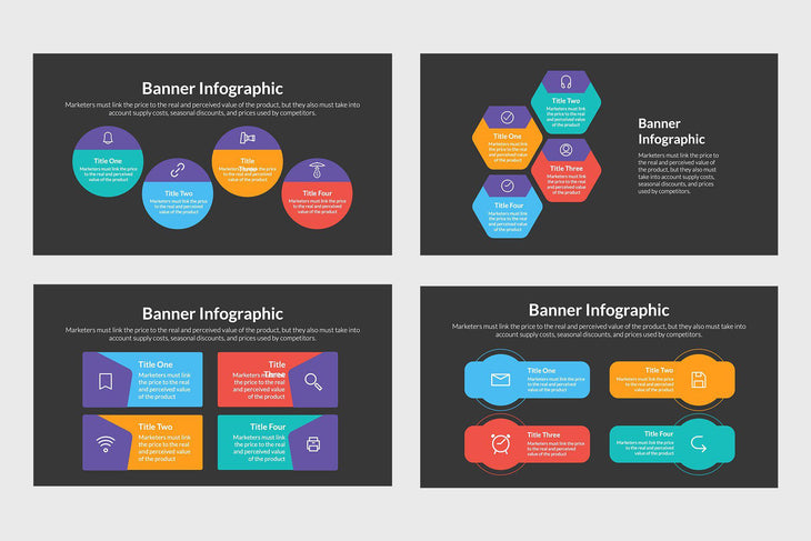Business Banner Infographics-PowerPoint Template, Keynote Template, Google Slides Template PPT Infographics -Slidequest