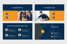 Fifth Avenue Finance Keynote Template-PowerPoint Template, Keynote Template, Google Slides Template PPT Infographics -Slidequest