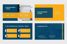 Financial Capital Finance Keynote Template-PowerPoint Template, Keynote Template, Google Slides Template PPT Infographics -Slidequest