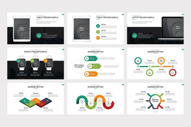Highland Marketing Pitch Deck PowerPoint Template - TheSlideQuest