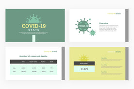 COVID Stats Presentation Template-PowerPoint Template, Keynote Template, Google Slides Template PPT Infographics -Slidequest