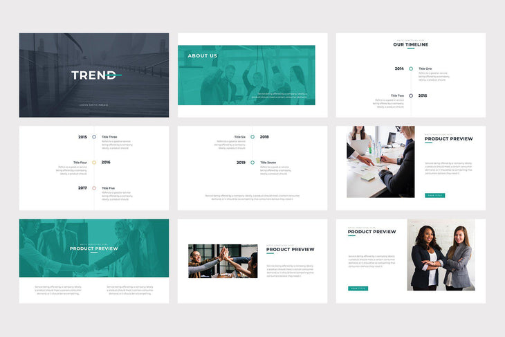 Trend Business PowerPoint Template-PowerPoint Template, Keynote Template, Google Slides Template PPT Infographics -Slidequest