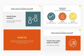 COVID 19 Dos and Donts Presentation Template-PowerPoint Template, Keynote Template, Google Slides Template PPT Infographics -Slidequest
