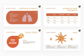 Symptoms COVID 19 Presentation Template-PowerPoint Template, Keynote Template, Google Slides Template PPT Infographics -Slidequest