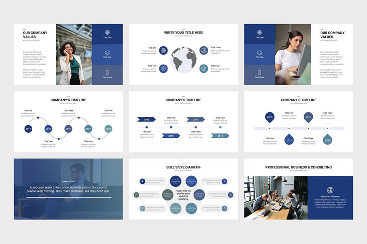 Walden Keynote Template-PowerPoint Template, Keynote Template, Google Slides Template PPT Infographics -Slidequest